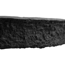 daiktų „Oasis Black Biolit“ sodinimo žiedas, juodas, Ø50 cm, skirtas kapų apželdinimui ir gėlių dekoravimui