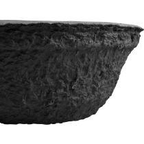 daiktų „Biolit“ sodinimo dubuo, juodas, Ø35 cm, ekologiškas gėlių dubuo