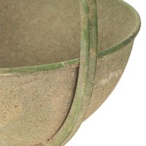 daiktų Gėlių krepšelis, pakabinamas krepšelis, metalo apdailos sodas Ø16cm H38cm