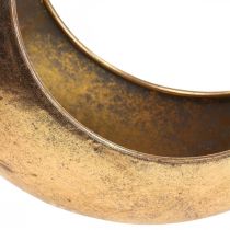 daiktų Pakabinamas krepšelis moon deco gold vintage deco 32/22cm rinkinys iš 2