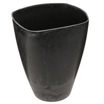 daiktų Orchidėjų vazonas gėlių vazonas plastikinis antracitas 13,5x13x16,5cm 4vnt