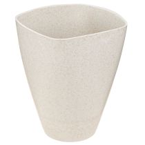 daiktų Orchidėjų vazonas gėlių vazonas plastikinis smėlio spalvos margas 13,5x13cm A16,5cm 4vnt.