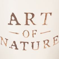 daiktų Cinko vazonas „Art of Nature Cream“ Ø17,5 cm, aukštis 15 cm