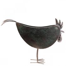 daiktų Gėlių vazonas Chicken Metal Bird Metallic Rosé 51×16×37cm
