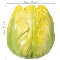 daiktų Gėlių vaza su ryškiu tulpių motyvu. Puikiai tinka svetainės dekoravimui. 16 cm, 2 vnt.
