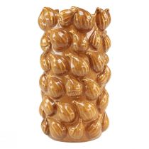 daiktų Gėlių vaza keraminė vaza Viduržemio jūros Ø15cm H29cm