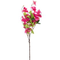 daiktų Dirbtinė bugenvilijos šakelė pavasarinei dekoracijai, 100 cm
