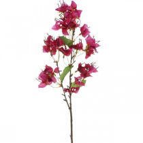 Bougainvillea dirbtinė gėlė Rožinė Dirbtinė deko šakelė H52cm