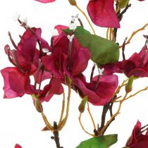 Bougainvillea dirbtinė gėlė Rožinė Dirbtinė deko šakelė H52cm