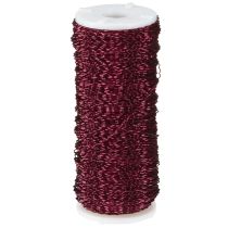 daiktų Sultinio efekto viela Ø0,30mm 140m Bordo