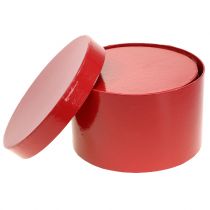 daiktų Gėlių dėžutė raudona blizgi Ø18/20cm 2 vnt
