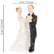 daiktų Nuotaka ir jaunikis 6 cm 2 vnt.
