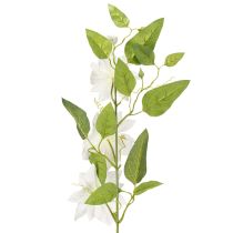 daiktų Dirbtinė klematis šakelė su žiedais elegantiškai ir nereikalaujančiai priežiūros dekoracijai, 81 cm, 2 vnt.