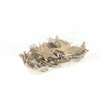 daiktų Kokoso žvaigždutė gamta 5cm 50vnt Kalėdų dekoravimo stalo dekoracija