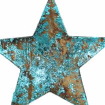 daiktų Kokoso žvaigždė mėlyna 5cm 50vnt išmėtytų žvaigždučių stalo puošmena