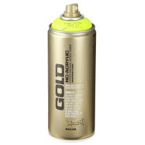 daiktų Geltoni purškiami akriliniai dažai „Montana Cans“ neoniniai, 400 ml