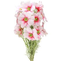daiktų Cosmea dirbtinė rožinė 77cm 3 vnt