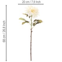 daiktų Dirbtinis jurginas vazai 68 cm