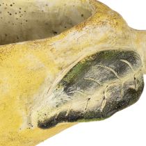 daiktų Dekoratyvinis kriaušių vazonas, rudeninis, betoninis, 25 × 13 × 11 cm