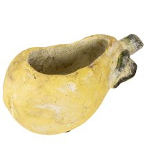 daiktų Dekoratyvinis kriaušių vazonas, rudeninis, betoninis, 25 × 13 × 11 cm