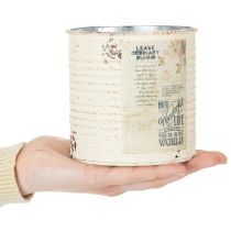 daiktų Gėlių vazonų rinkinys balkonui ir sodui, sodinimo dėžutės dekoracija, vintažinio stiliaus, 15 cm, 3 dalys