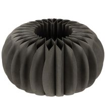 daiktų Moliūgo korio formos popierinė stalo dekoracija, sulankstoma, apvali, 34 cm, 2 vnt.