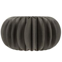 daiktų Moliūgo korio formos popierinė stalo dekoracija, sulankstoma, apvali, 34 cm, 2 vnt.