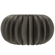 daiktų Moliūgo korio formos popierinė stalo dekoracija, sulankstoma, apvali, 34 cm, 2 vnt.