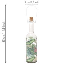 daiktų Dekoratyvinis LED flamingo butelis, 37,5 cm, šiltai baltas, 2 vnt.