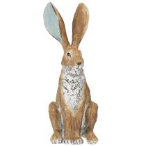 daiktų Dekoratyvinė triušio figūrėlė pavasariniam namų akcentui, 32 cm, 2 dalys