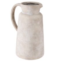 daiktų Dekoratyvinis ąsotis dekoratyvinis keraminis smėlio spalvos Ø16cm H29cm