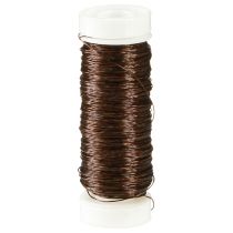daiktų Deco emaliuota viela Ø0,30mm 30g/50m ruda