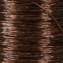 daiktų Deco emaliuota viela Ø0,30mm 30g/50m ruda