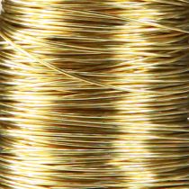 daiktų Deko emalio viela Ø0.30mm 30g/50m aukso
