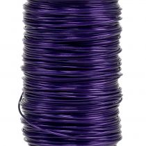 daiktų Deco emaliuota viela violetinė Ø0,50mm 50m 100g