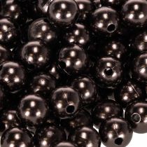 daiktų Dekoratyviniai karoliukai rudi Ø10mm 115 vnt