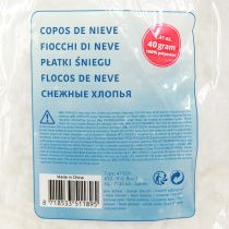 daiktų Dekoratyvinės dirbtinio sniego snaigės, sluoksniuotos 40 g × 3 vnt.