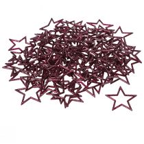 daiktų Dekoratyvinis Star Berry Glitter stalo dekoravimas Kalėdinis 4,5cm 120 vnt