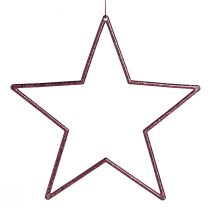 daiktų Deco Star Berry kalėdinė dekoracija pakabinimui Ø18cm 8 vnt