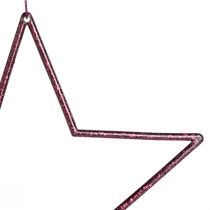 daiktų Deco Star Berry kalėdinė dekoracija pakabinimui Ø18cm 8 vnt