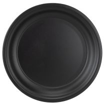 daiktų Dekoratyvinė lėkštė metalinis dubuo dekoratyvinė lėkštė antracito spalvos Ø26cm 2vnt.