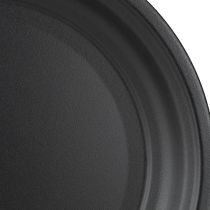 daiktų Dekoratyvinė lėkštė metalinis dubuo dekoratyvinė lėkštė antracito spalvos Ø26cm 2vnt.