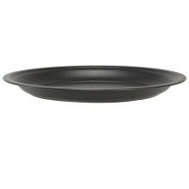 daiktų Dekoratyvinė lėkštė metalinė dubuo dekoratyvinė lėkštė antracitas Ø26cm 5vnt