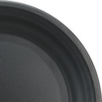 daiktų Dekoratyvinė lėkštė metalinė dubuo dekoratyvinė lėkštė antracitas Ø26cm 5vnt