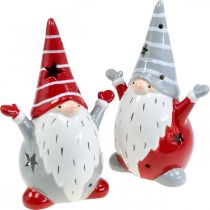 daiktų Deco Gnome arbatos lemputės laikiklis Christmas H18cm 2vnt