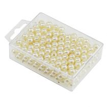 daiktų Dekoratyviniai karoliukai šampanas Ø8mm 250 vnt