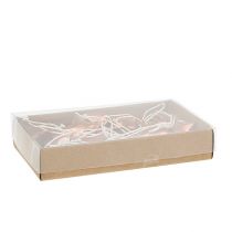 daiktų Dekoratyvinė kabykla žvaigždė, širdelė varinė 3-4cm 24 vnt