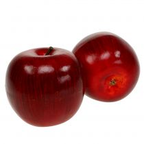 daiktų Dekoratyviniai obuoliai raudoni, dažyti Ø8cm 6 vnt