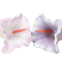 daiktų Dekoratyvinė kabykla Bellflower Purple White Ø3,5cm H8cm 6vnt
