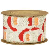 daiktų Dekoratyvinė juostelė Kalėdų Senelio dekoratyvinė juostelė 60mm 10m